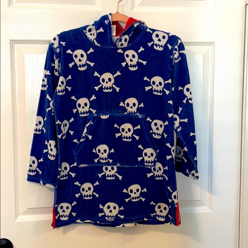 Mini BODEN swim toweling coverup 💀